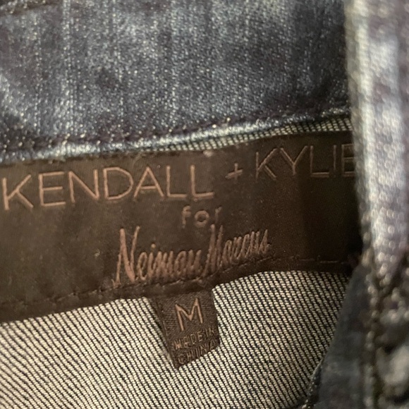 Kendall & Kylie Dark Blue Jean One Piece Romper - Picture 4 of 6